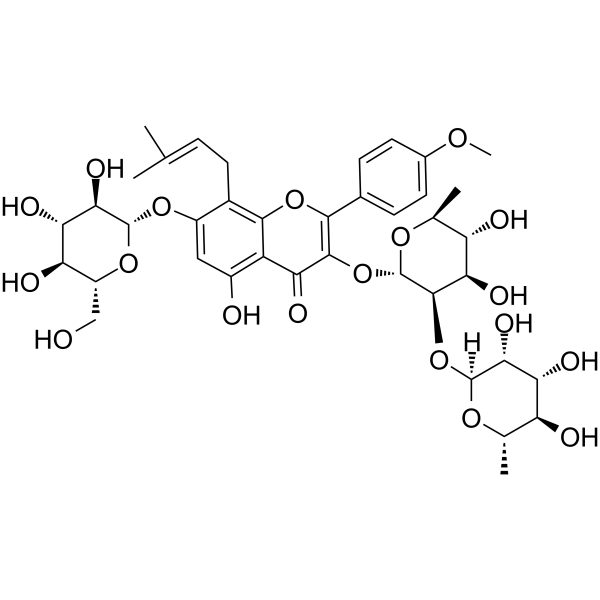 Baohuoside VI Structure